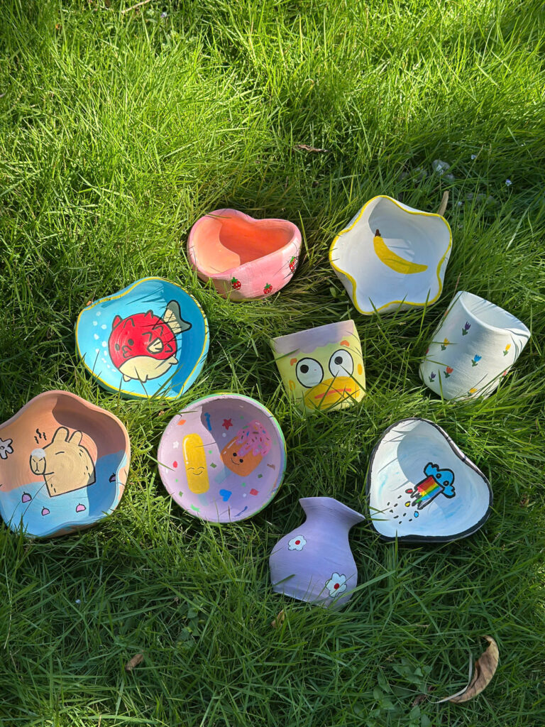 pottery art in liulo kids workshop